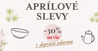 VELKÁ JARNÍ AKCE! Na našem webu právě běží -30 % sleva na úplně všechno – ano, čteš správně, na vše! A jako bonus doprava...